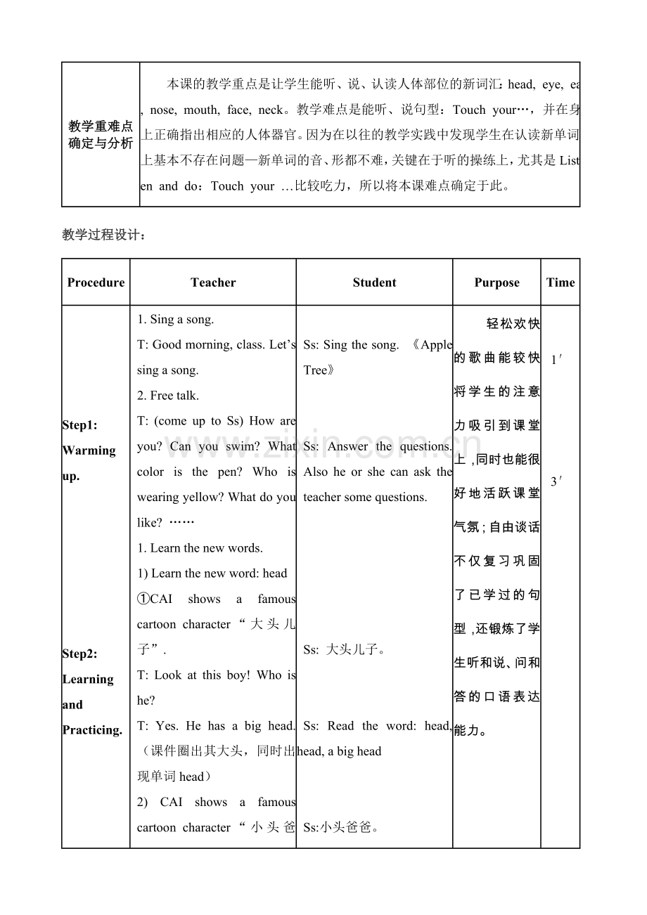 Parts of the Body(1).doc_第2页
