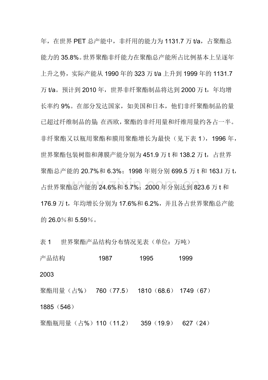 非纤聚酯生产应用进展及其市场趋势分析.docx_第2页