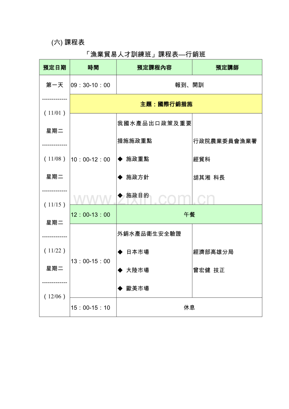 渔业贸易人才训练班.docx_第2页