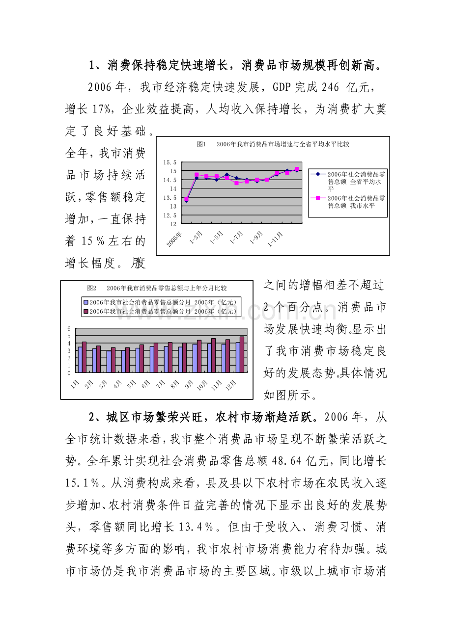 铜陵市年度消费品市场运行分析与趋势预测.docx_第2页