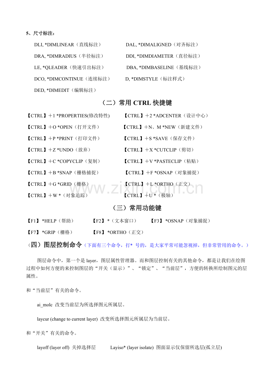 CAD常用快捷键-保存.doc_第2页