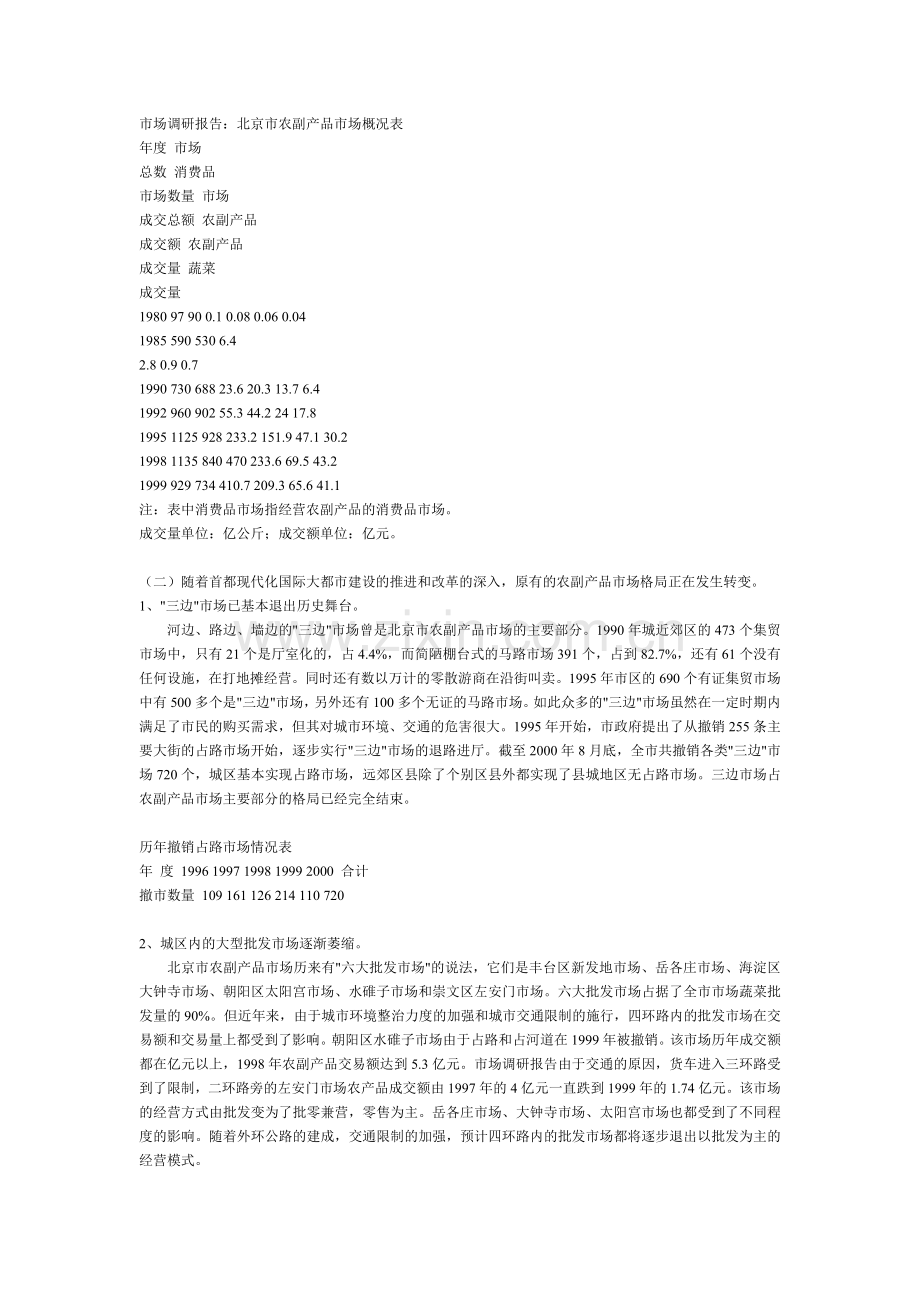 有关农产品市场的调研报告.docx_第2页