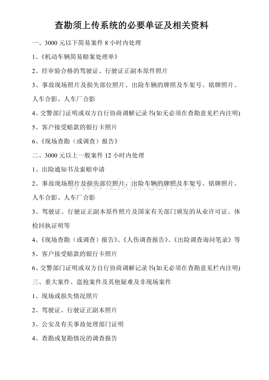 查勘时效内须上传资料.doc_第1页