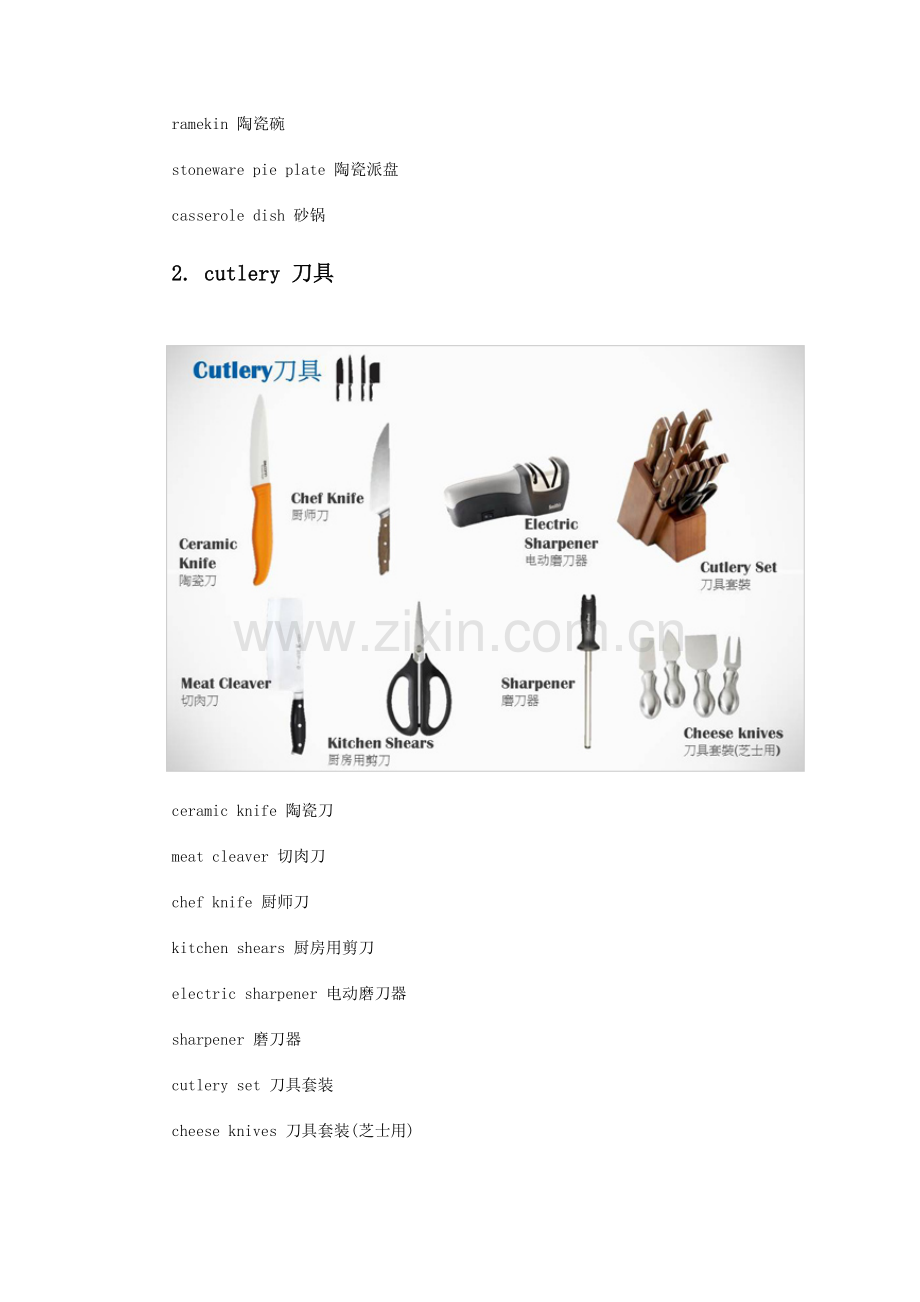 敦煌网分享厨房用品外贸关键词.docx_第2页
