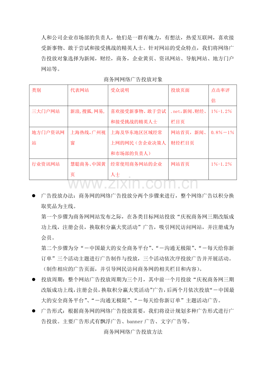 网络营销整体策划方案.docx_第2页