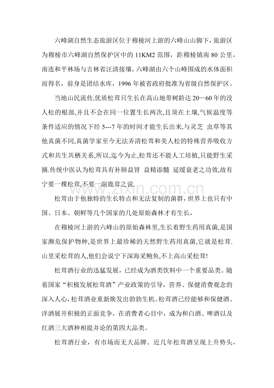 某酒业企业营销策划方案.docx_第2页