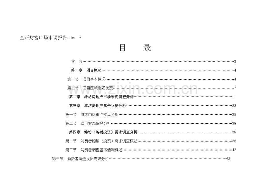 某财富广场市场调研报告.docx_第1页