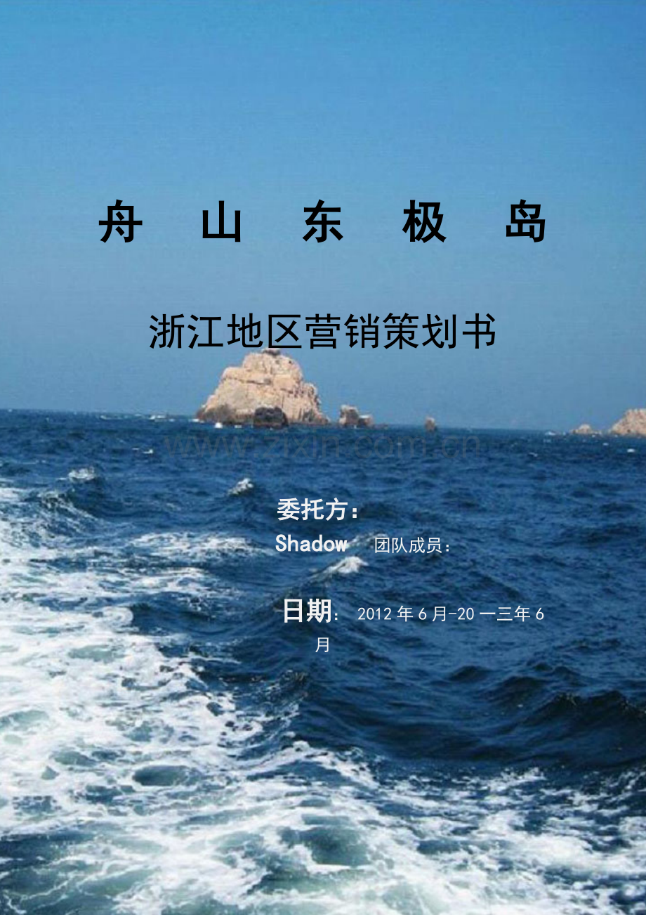 某地区营销策划书.docx_第1页