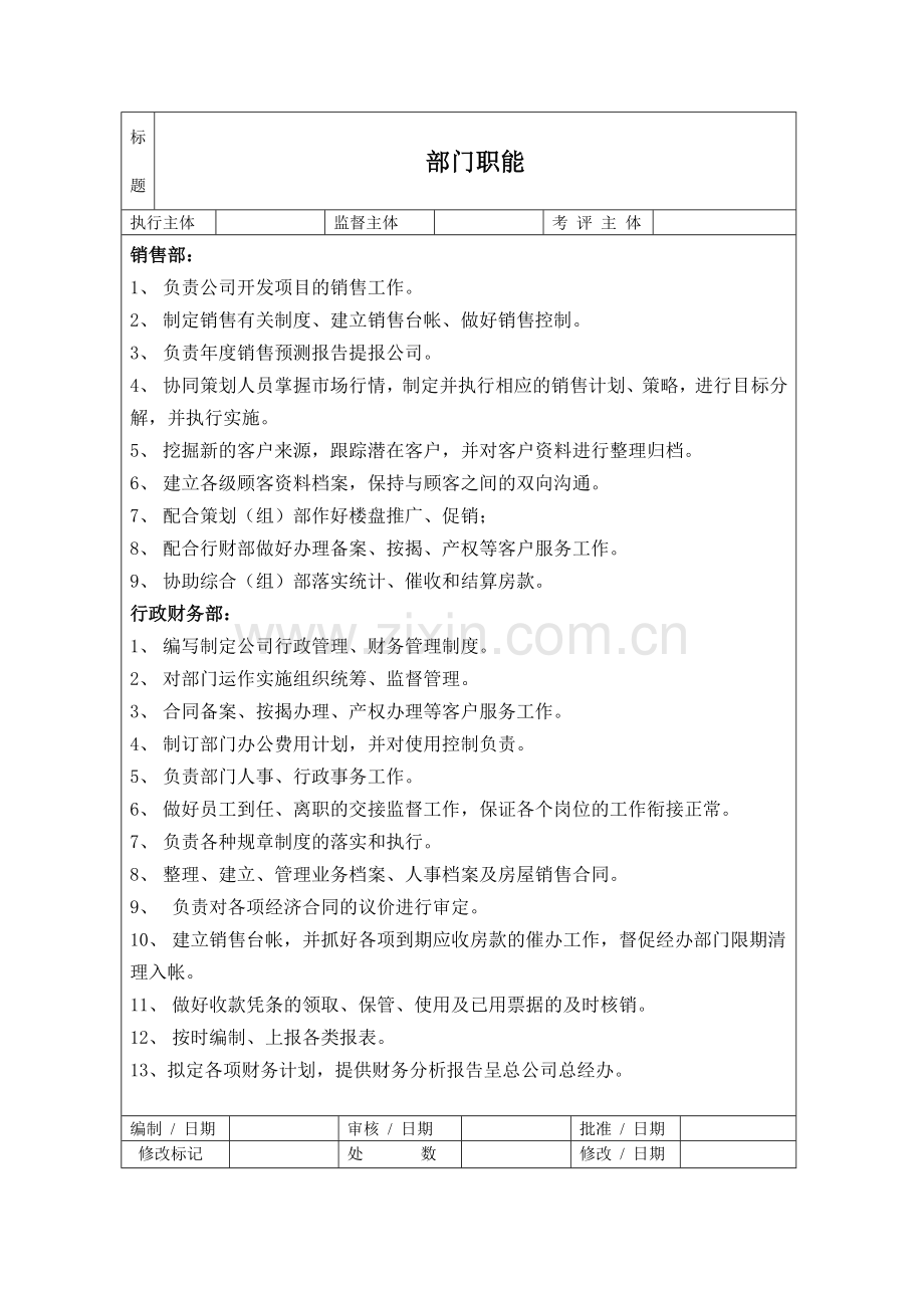 房地产营销策划部岗位职责制度1948171461.docx_第2页