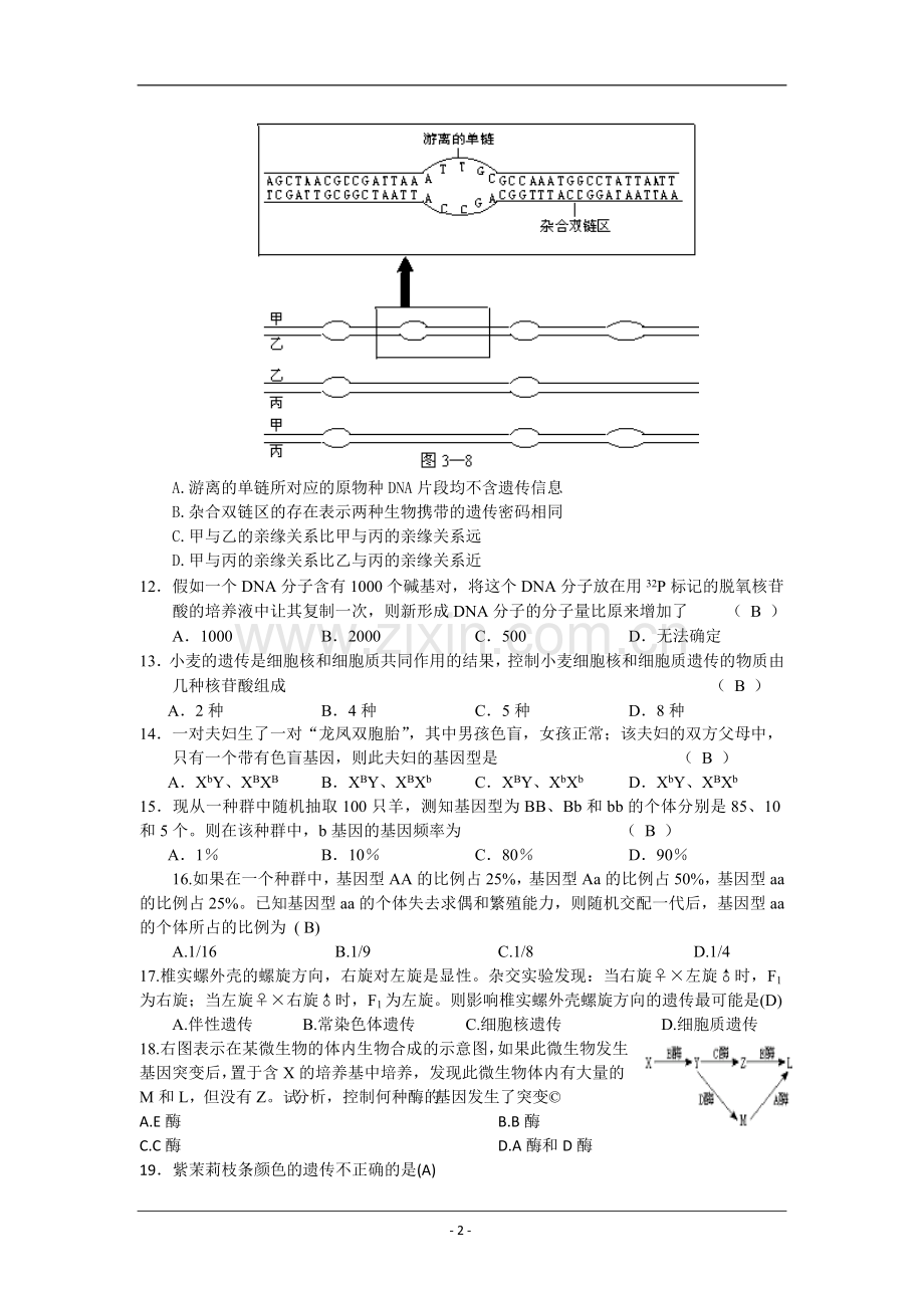 选择专辑：遗传与进化.doc_第2页