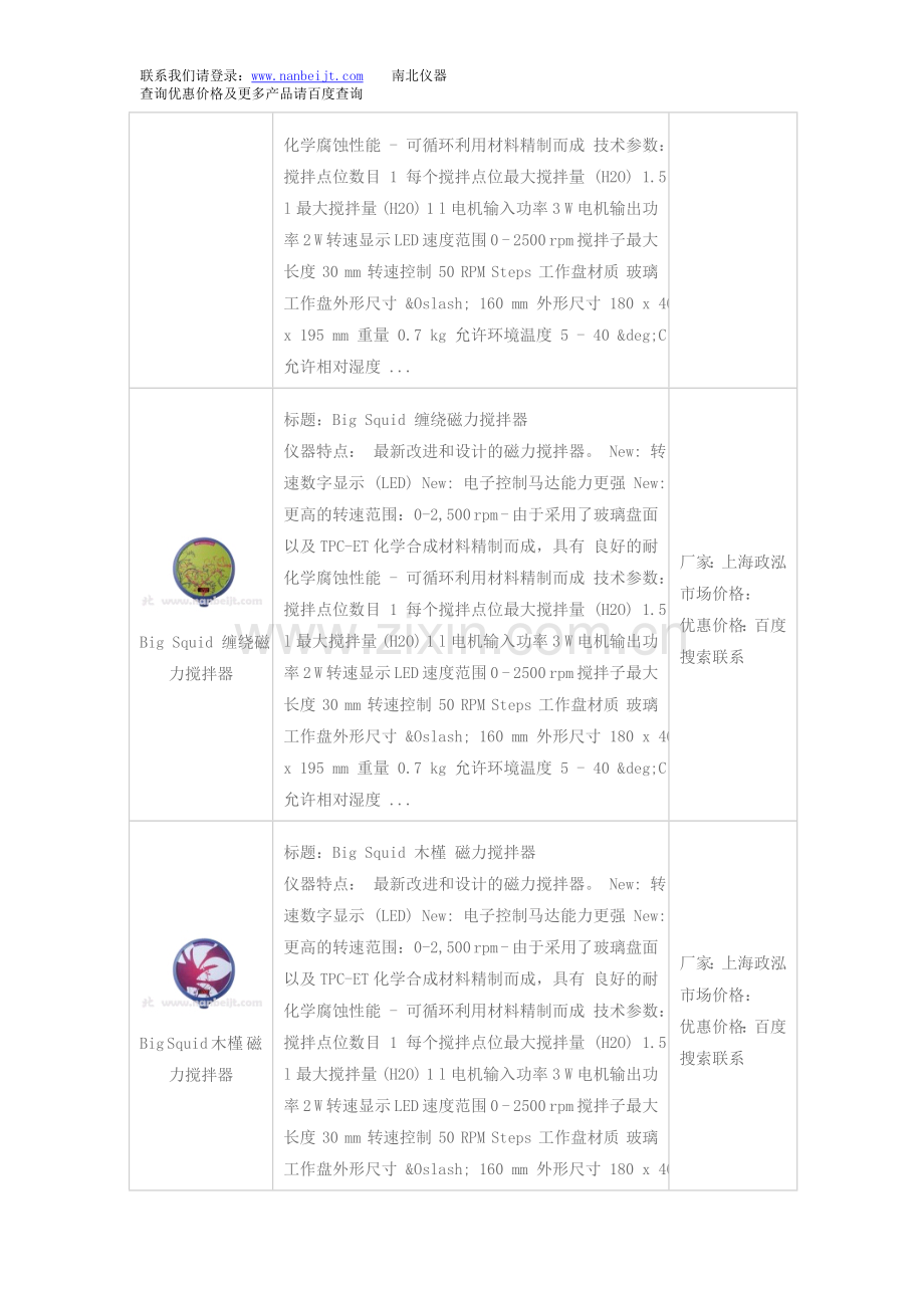 Color Squid 棕榈树磁力搅拌器和棕榈树磁力搅拌器价格.doc_第2页