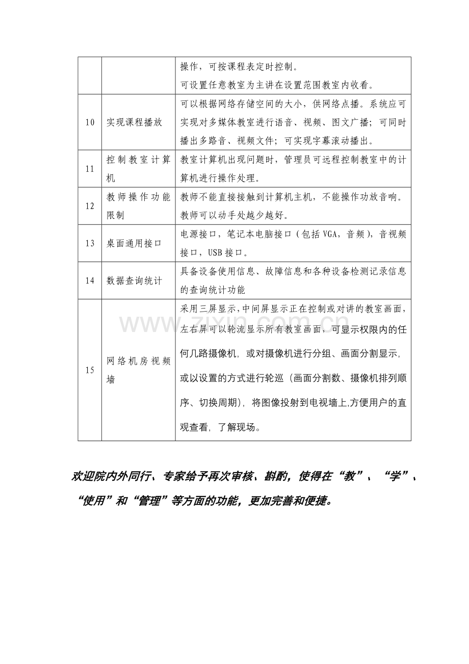 网络多媒体教学管理软件主要功能设计方案.docx_第2页