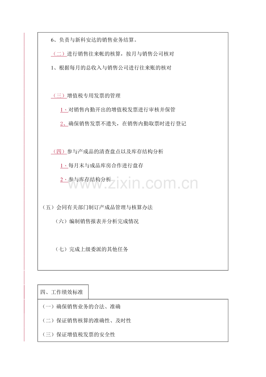 销售核算人员的工作职责.docx_第2页