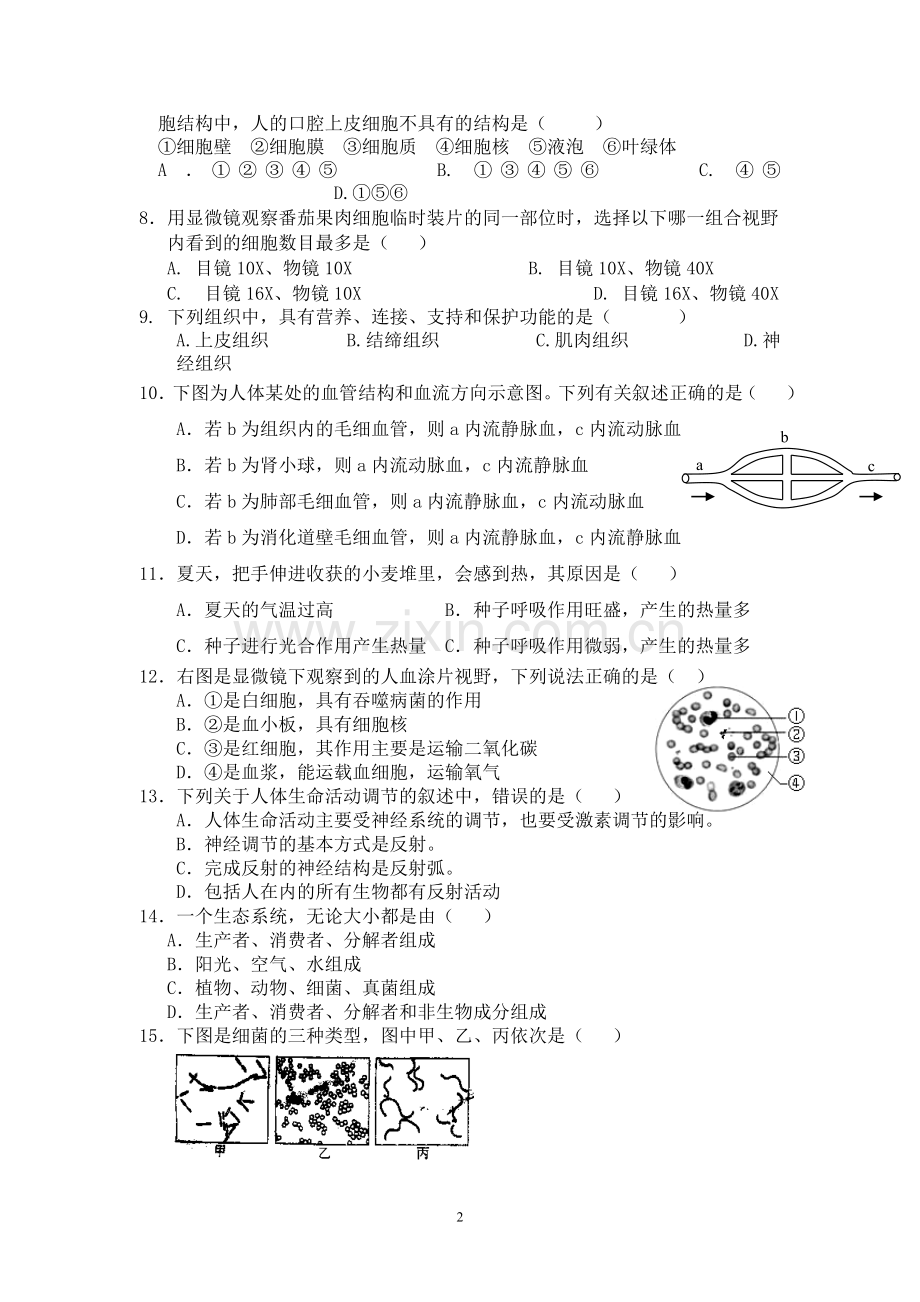 爱群中学2012年期中考试卷.doc_第2页