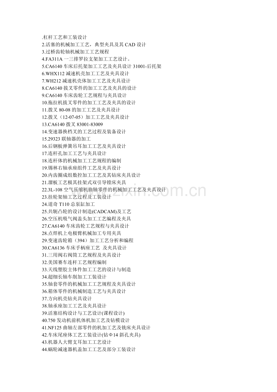 毕业设计课题名字.doc_第1页