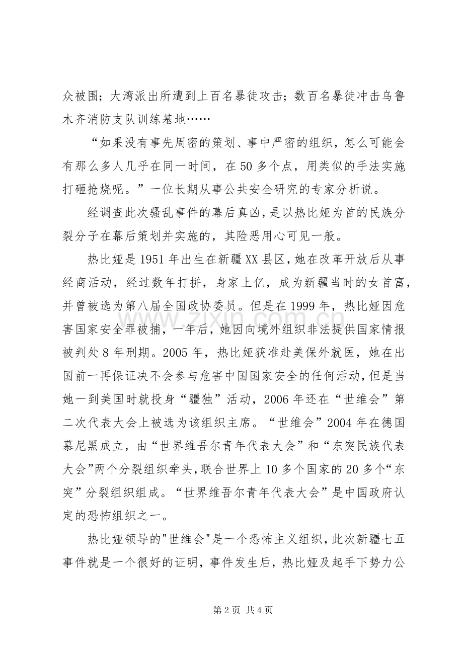 从七五事件真相中的思想感悟.docx_第2页
