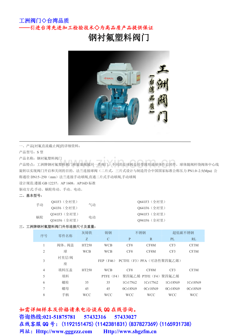 钢衬氟塑料阀门.doc_第1页