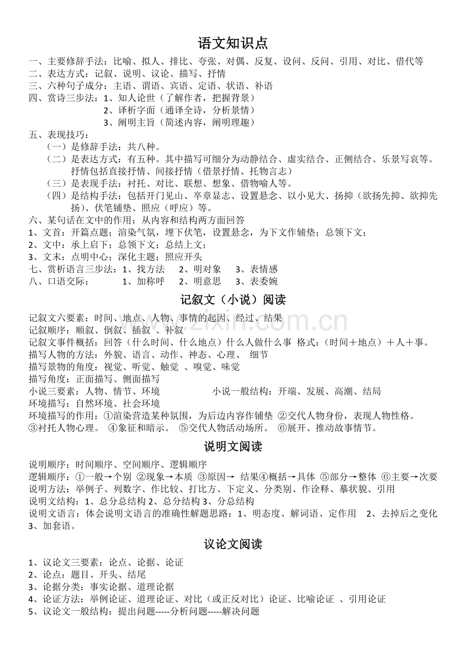 语文知识点总结.doc_第1页