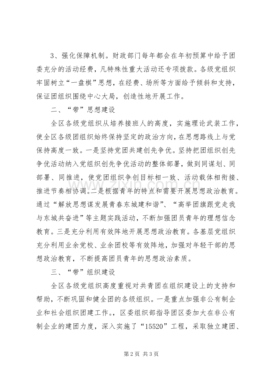 共青团党建带团建工作总结范文.docx_第2页