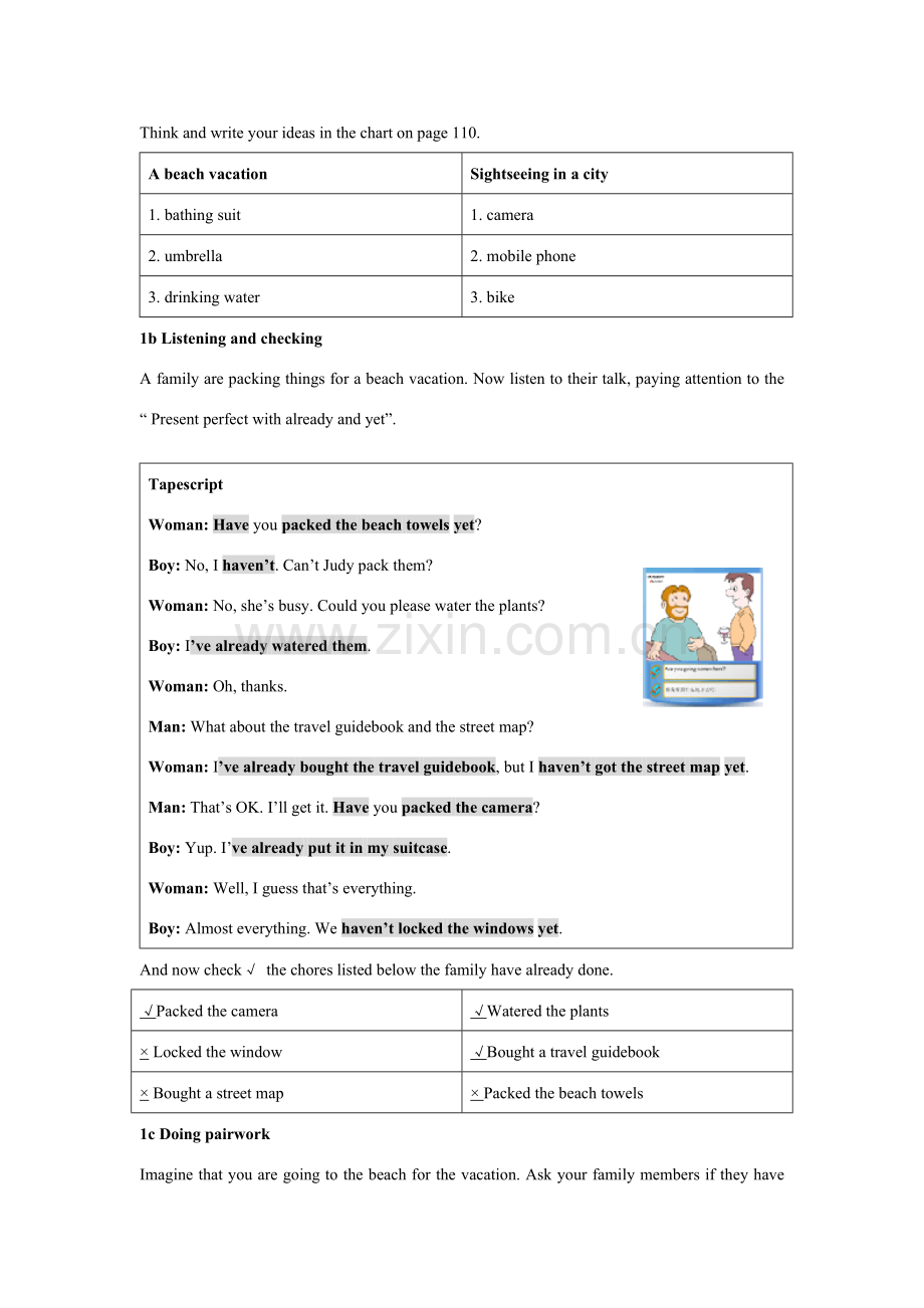 九年级英语新目标Unit 14教案.doc_第2页