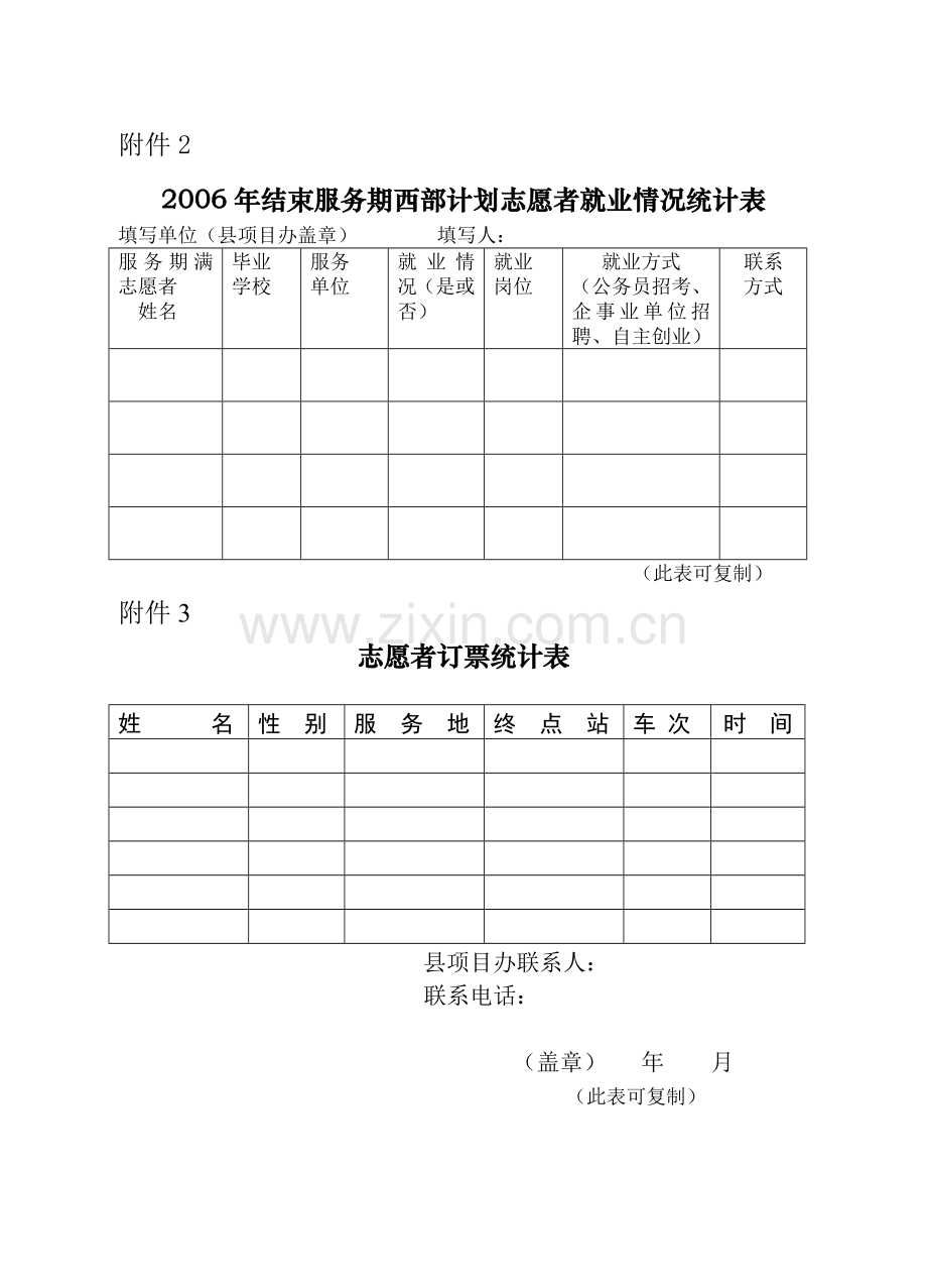 大学生志愿服务西部计划服务鉴定表.doc_第2页