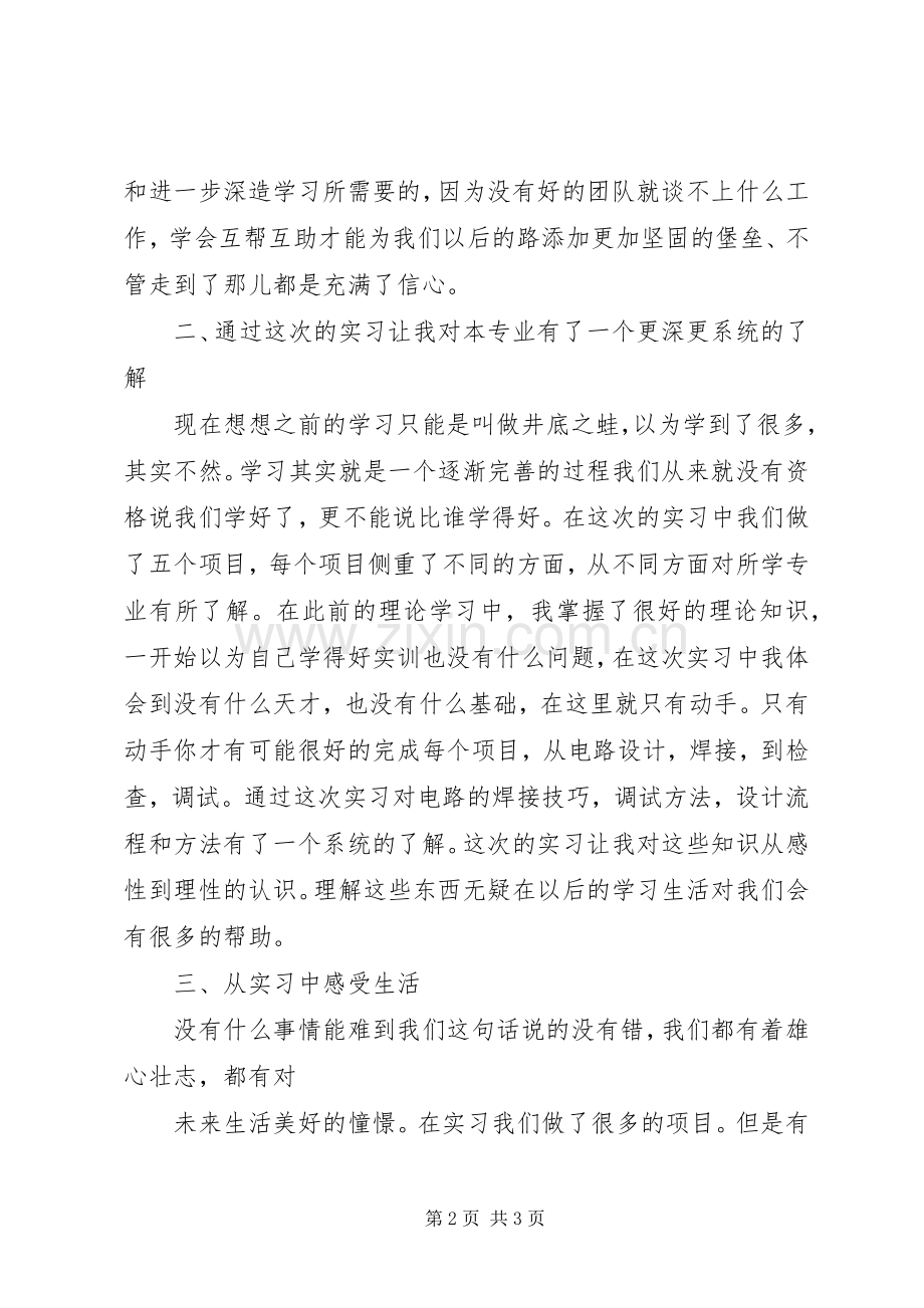 大学电子实训总结=很实用! .docx_第2页