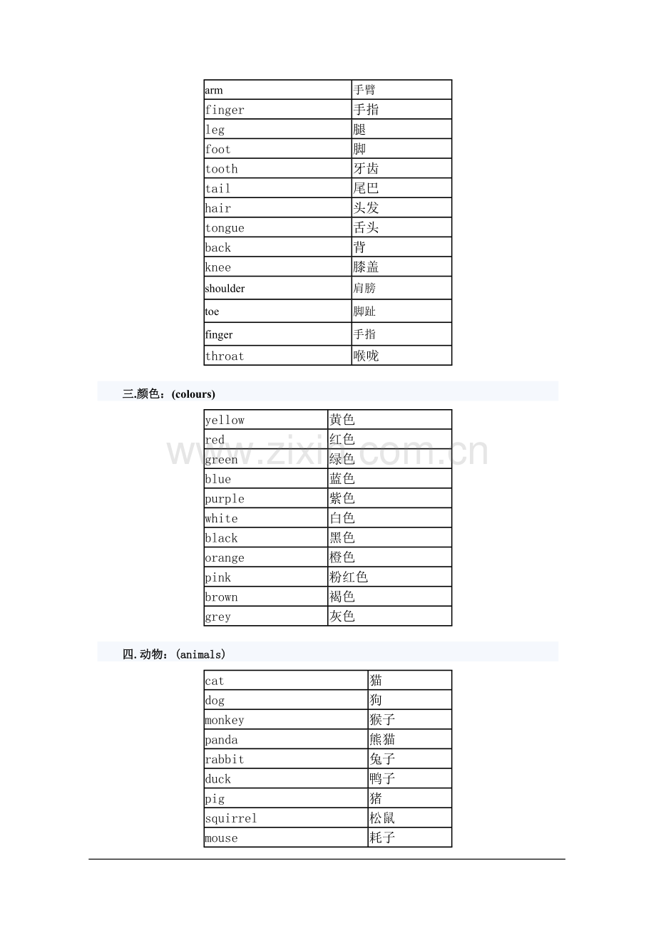 小升初毕业英语必备词汇.doc_第2页