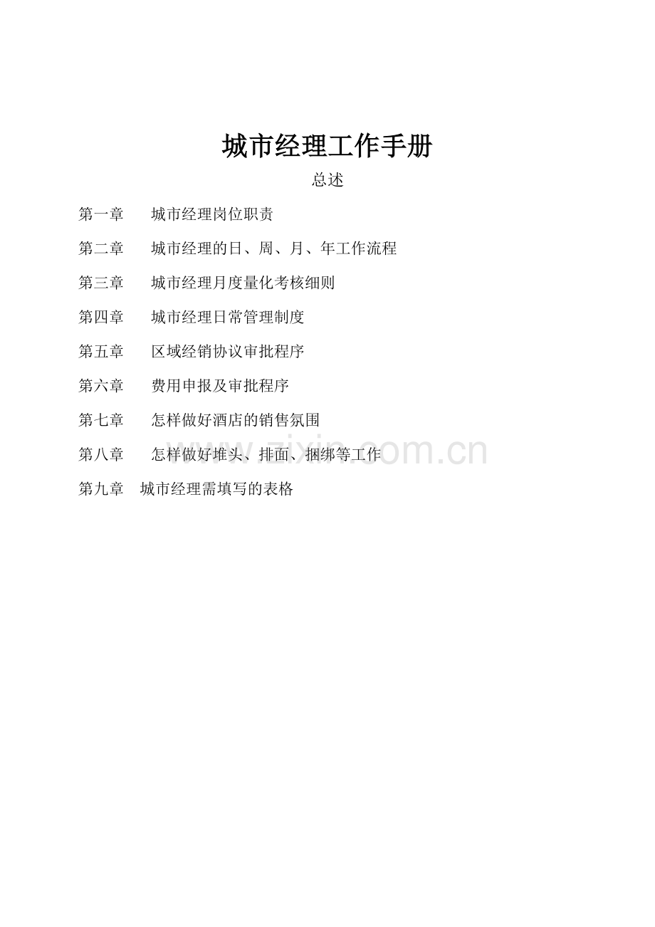 城市经理工作手册.docx_第1页