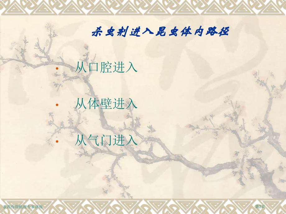 农药作用机理专家讲座.pptx_第2页
