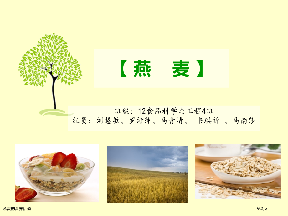 燕麦的营养价值.pptx_第2页