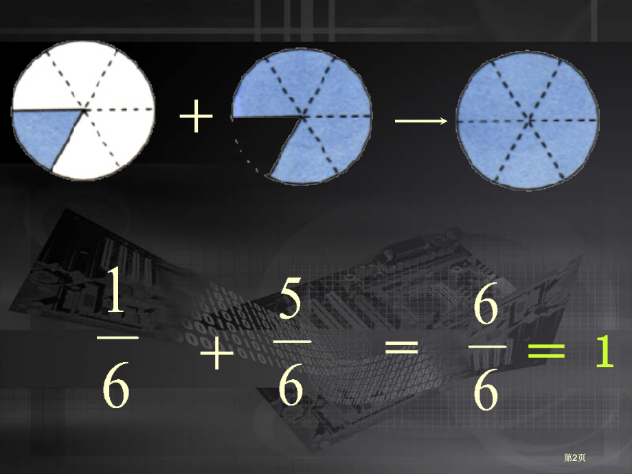 新人教版三年级上册分数的加减法市公开课金奖市赛课一等奖课件.pptx_第2页