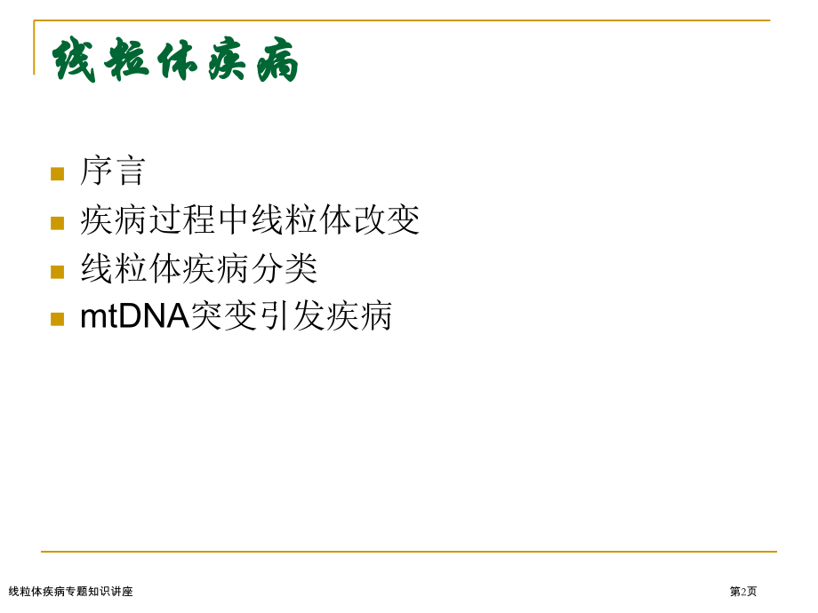 线粒体疾病专题知识讲座.pptx_第2页