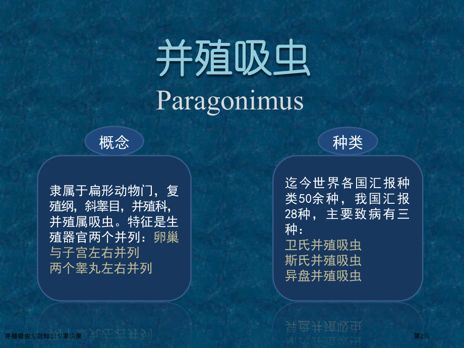 并殖吸虫专题知识专家讲座.pptx_第2页