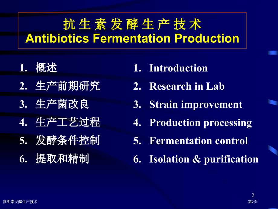 抗生素发酵生产技术.pptx_第2页