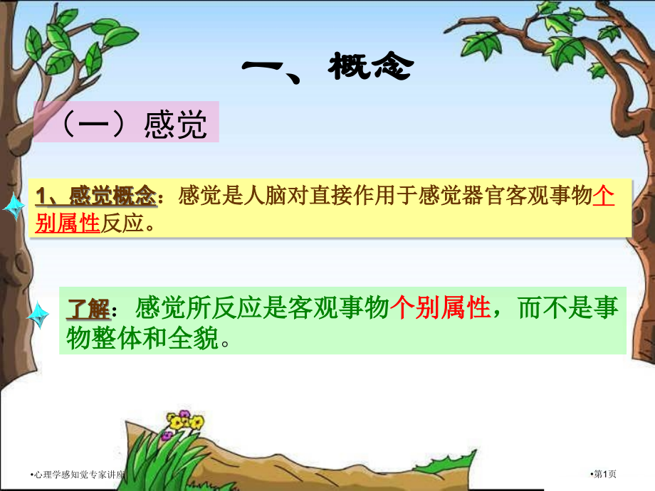 心理学感知觉专家讲座.pptx_第1页