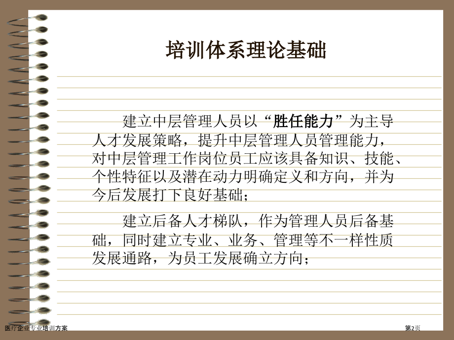 医疗企业专业培训方案.pptx_第2页