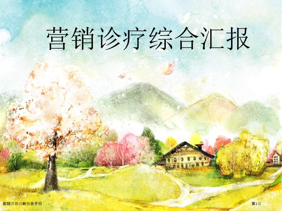 影院营销诊断报告营销.pptx_第1页