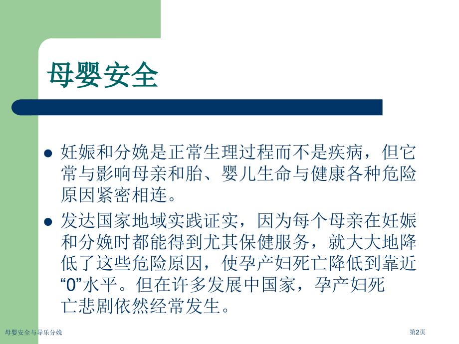 母婴安全与导乐分娩.pptx_第2页