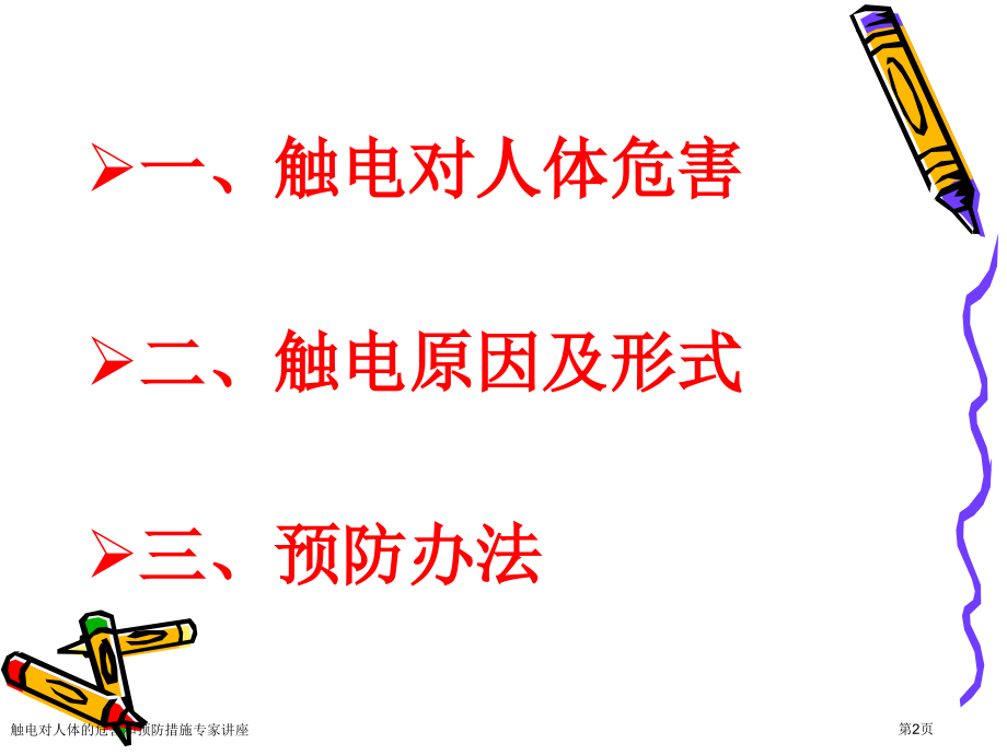 触电对人体的危害和预防措施专家讲座.pptx_第2页
