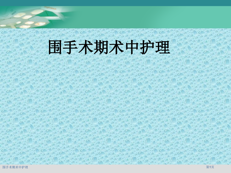围手术期术中护理.pptx_第1页