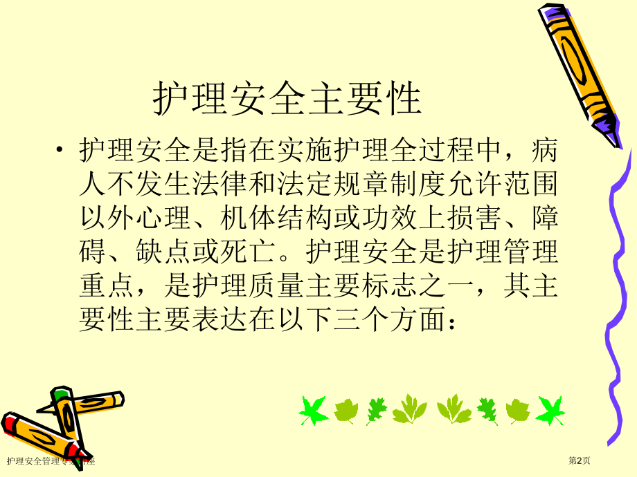 护理安全管理专家讲座.pptx_第2页