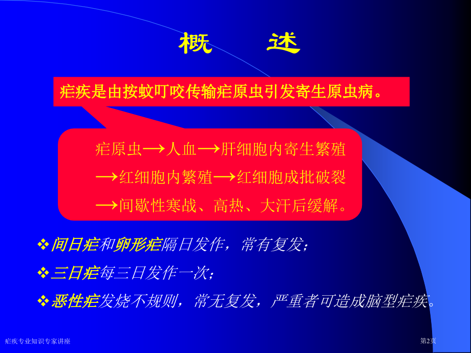疟疾专业知识专家讲座.pptx_第2页