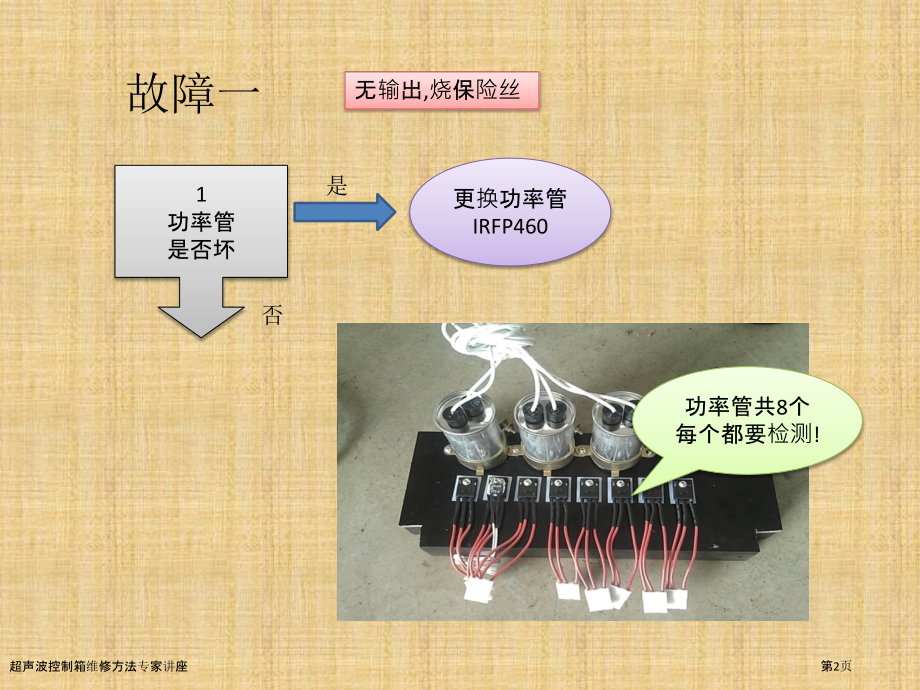 超声波控制箱维修方法专家讲座.pptx_第2页