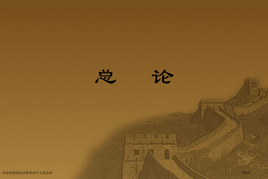 间质性肺病的诊断和治疗专家讲座.pptx_第2页