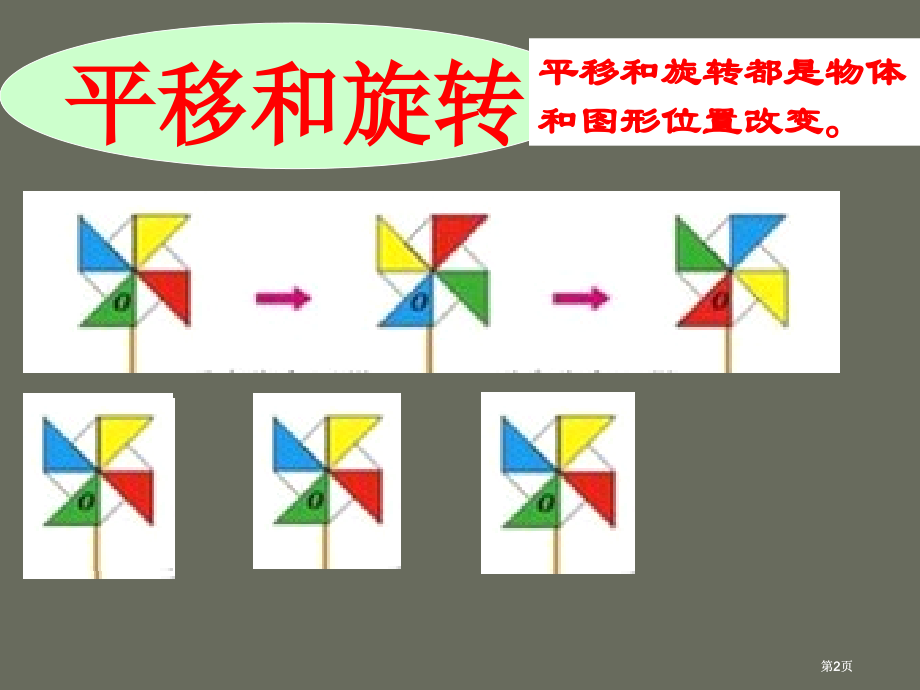 新课标人教版五年级下图形的变换旋转市公开课金奖市赛课一等奖课件.pptx_第2页