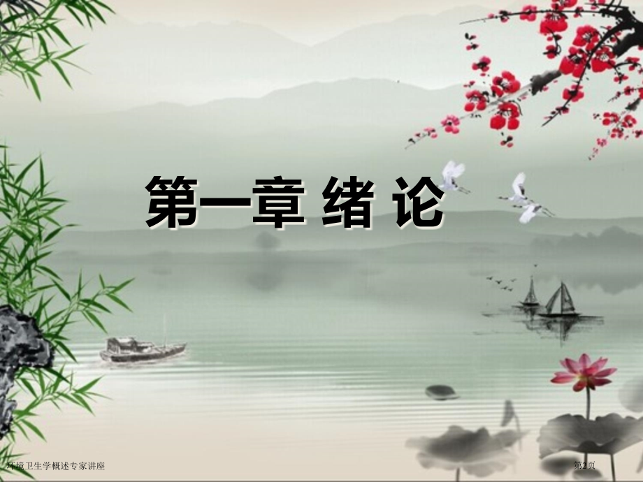 环境卫生学概述专家讲座.pptx_第2页