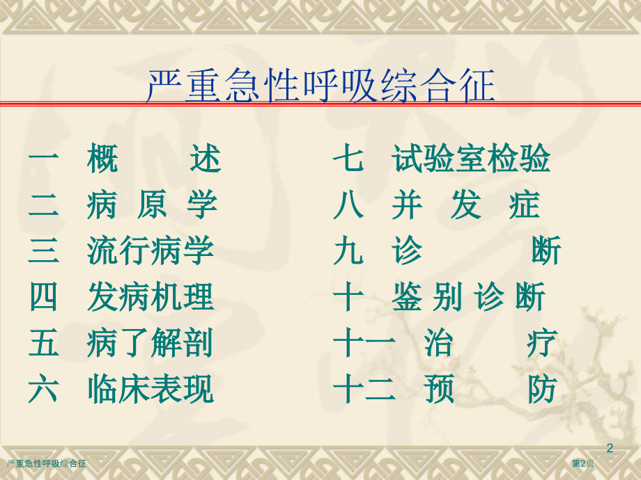 严重急性呼吸综合征.pptx_第2页