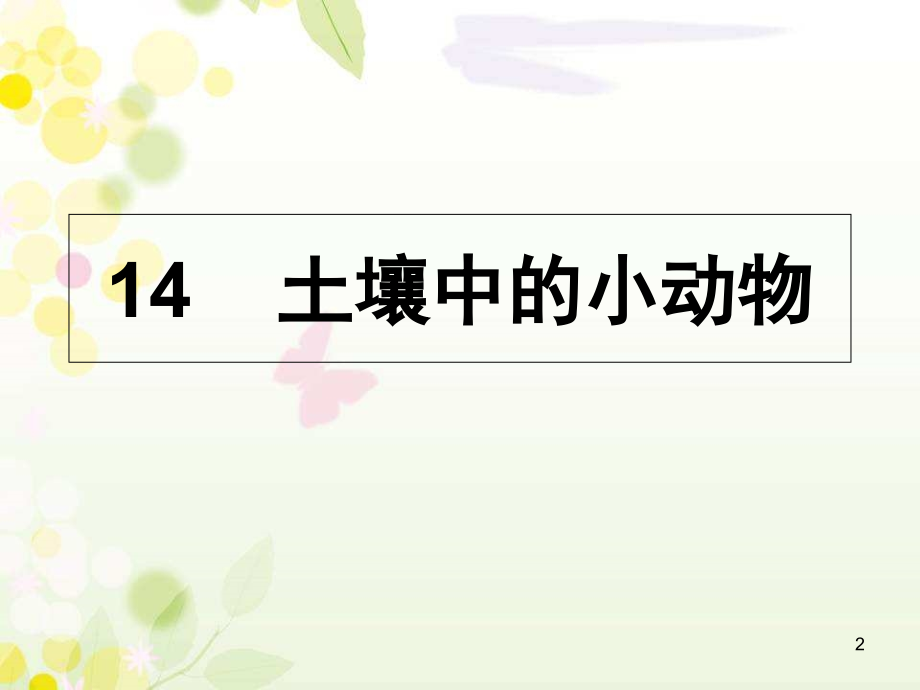 青岛版一年级科学土壤里的小动物(课堂PPT).ppt_第2页