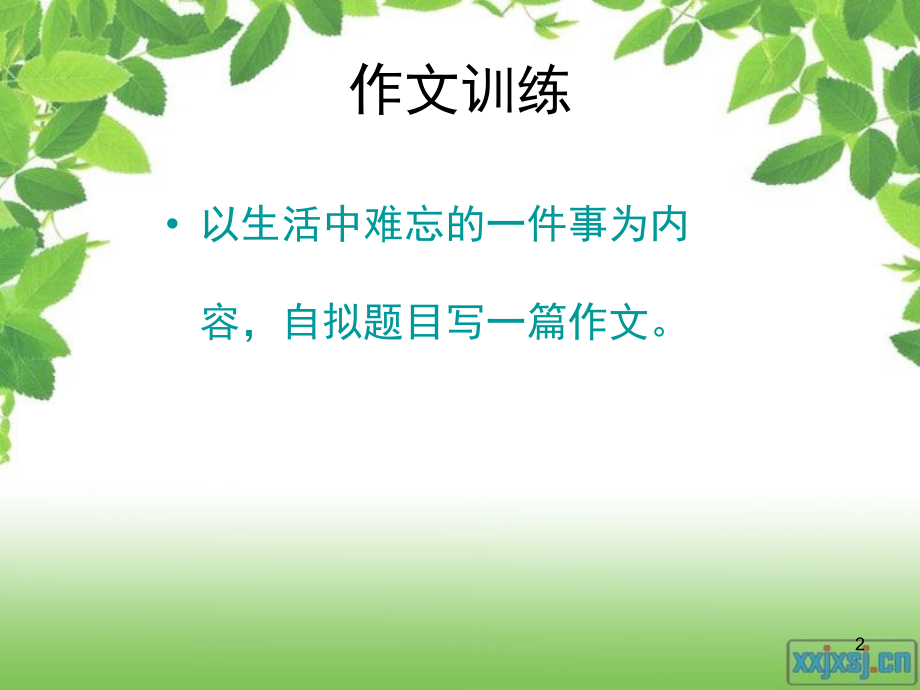 难忘的一件事作文指导.ppt_第2页