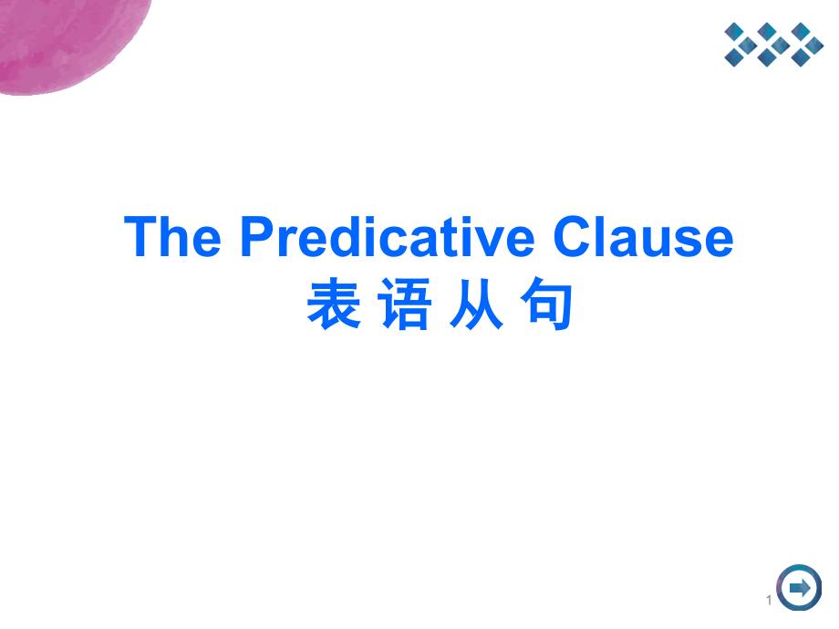 高中英语语法精讲之表语从句(课堂PPT).ppt_第1页